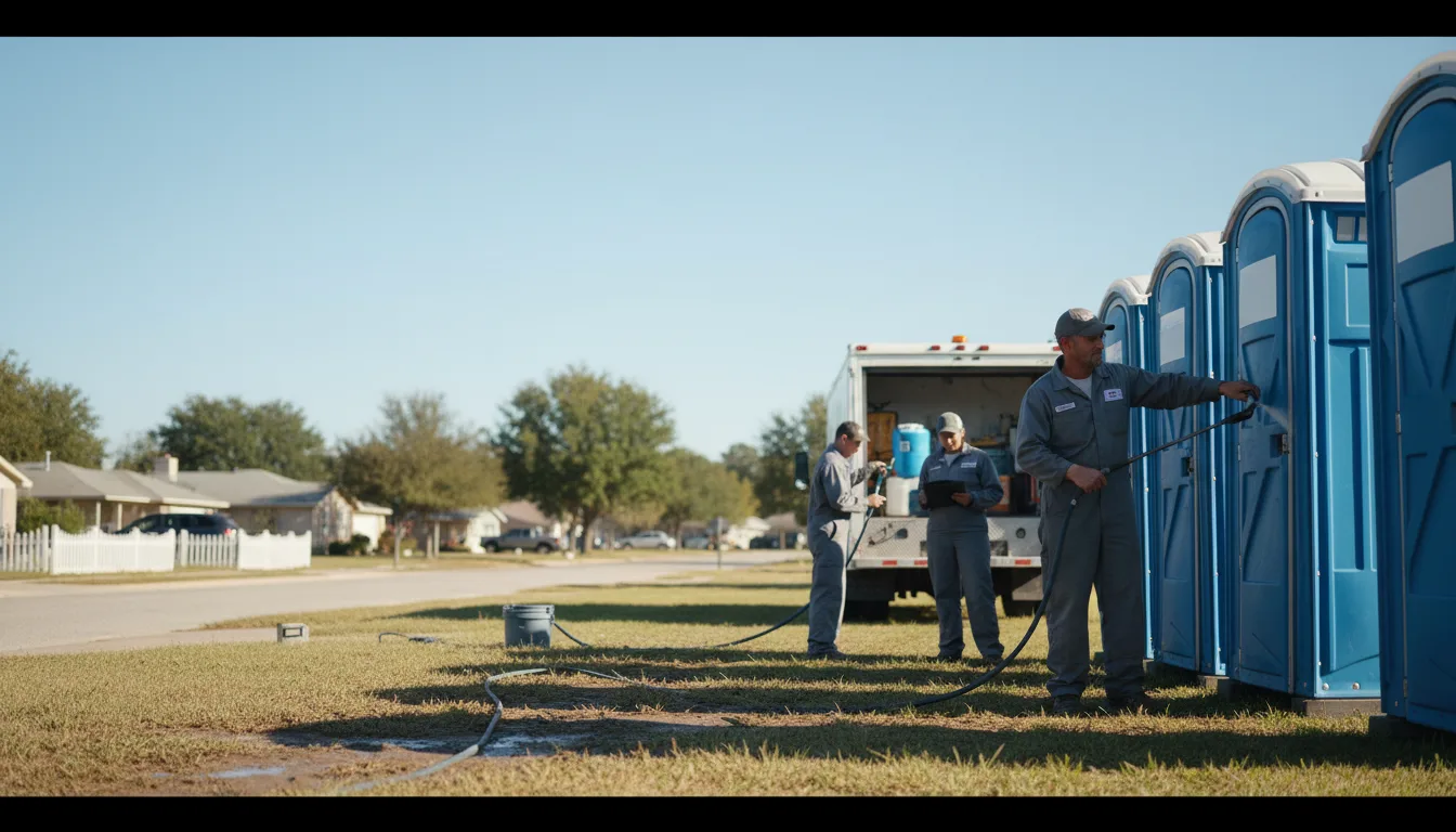 Long-Term Portable Toilet Rental in Bonnerdale, AR near me